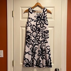 INC Floral Sundress in Navy and White. Sz S.